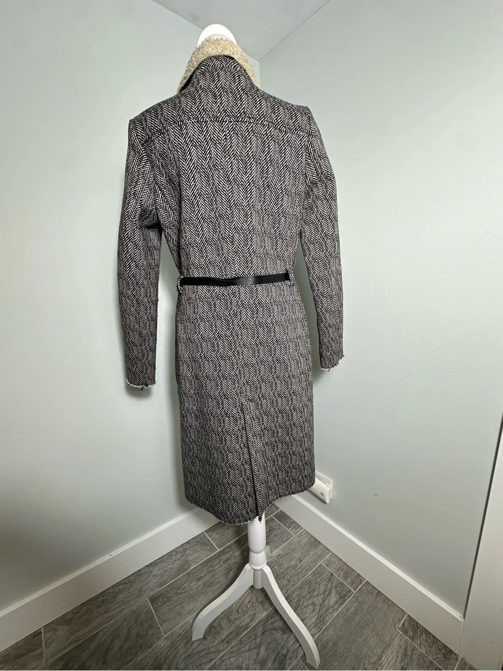 Club Monaco Wool Button Coat Size S/P